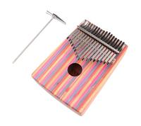 BESTonZON Kalimba Thumb Piano 17-Key Portable Acacia Finger Piano for Beginners with Accessories Set Musical Instrument for Travel and Learning