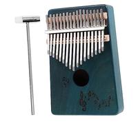 BESTonZON Kalimba Thumb Piano 17 Keys Key Thumb Piano Portable Toy Musical Instrument Blue
