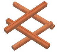 BESTonZON Kalimba Wooden Bridge Kit 2 Pack Kalimba Piano Bridge Tool Easy to Install Hardwood Construction