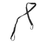 BESTonZON Kayak Paddle Lanyard Rope Anti-lost Safety Leash for Kayaking Boating Canoeing Accessories Easy Attach No Drill Required Black Elastic