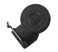 BESTonZON Large Gramophone Movement Record Player with 200mm Turntable Built-in Speakers Vintage Retro Black Plastic Design Easy to Use Advanced Turntable Movement Technology for Home Decor