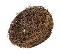 BESTonZON Large Rattan Bird Nest Decor Outdoor Photo Prop for Garden Decoration Easy Installation and Maintenance for Creating Bird Paradise in Your Space