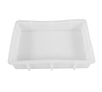 BESTonZON Large Silicone Rectangle Epoxy Resin Mold for DIY Crafting, Deep Food-Grade Silicone Mold for Flower Preservation, Bookends and Home Decoration