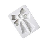 BESTONZON Large Size Bow Bowknot Silicone Mould DIY Fondant Suger Cookie Chocolate Mold Cake Decoration Kitchen Baking Tool