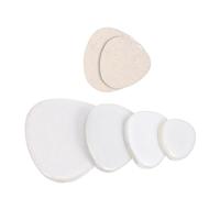 BESTonZON Lightweight Ceramic Tiles for Tile Making DIY Pebble Stones for Mosaic Art Projects Irregular Shapes