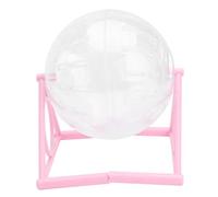 BESTonZON Little Pet Running The Ball Hamster Running Toys Exercising Roller for Hamster Squirrel Plaything Game Ball Wheel Scenario Random Color