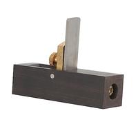 BESTonZON Luthier Tool for Violin and Viola Mini Curved Woodworking Hand Plane Ebony Handle Violin Maker Supplies for Wooden Instrument Crafting