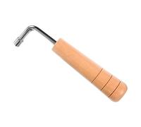 BESTonZON Lyre Harp Tuning Wrench With Wooden Handle l Shape Key for Autoharps String Instruments Easy Operation