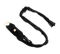BESTonZON Macrame Woven Ukulele Hanger Wall Instrument Holder Cotton Linen Material Beige Color Unique Simple Design to Decorate Your Garden or Home