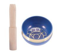 BESTonZON Meditation Bowl Mallet Buddha Singing Bowl for Chanting Buddhist Supply for Home Temple