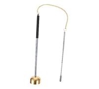 BESTonZON Meditation Handbell Instrument Small Buddha Chime Flexible Dharma Ritual Percussion Temple Accessories for Buddhist Prayer and Chanting