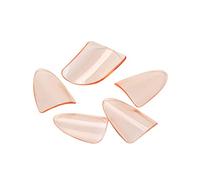BESTonZON Medium Orange Pipa Finger Picks 5pcs Colorful Pipa Nails for Guzheng Accessories Sturdy Musical Instrument Picks for Adult Level Performance
