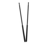 BESTonZON Metal Drumsticks for Drummer Solid Aluminum Alloy for Dance Performance Drumming and Percussion Practice Tools Use in Drum Kit Sessions Jazz Drumming Black Professional Drum