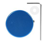BESTonZON Metal Guitar Control Knobs Blue Replacement Foot Caps for Guitar Bass Small and Lightweight Easy to Carry