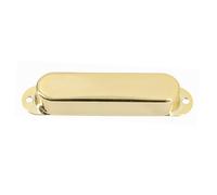 BESTonZON Metal Single Coil Pickup Cover Ring for Electric Bass Guitar Protective Housing for Stable Maintenance Enhanced Sound Clarity Compatible with Various Guitar Models Gold Tone