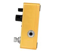 BESTonZON Mini Electric Guitar Distortion Effect Pedal Gold Analog Distortion Guitar Effects Rock and Metal Music Performance Accessories