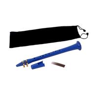BESTonZON Mini Saxophone 397mm Pocket Saxophone Portable Sax for Acoustic Space Blue Handmade Musical Instrument