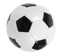 BESTonZON Mini Soccer Balls for DIY Painting and Signing PVC Sports Balls with Black and White Canvas for Party Favors Rewards and Creative Play