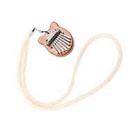 BESTonZON Mini Thumb Piano Kalimba Instrument for Beginners Portable Music Tool for Easy Melodies Unique Design for Hand Comfort and Beautiful Sound