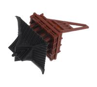 BESTonZON Miniature Japanese Pavilion Decor Floating Pagoda Model for Bonsai Displays Plastic Asian Garden Statue for Zen Gardens and Indoor Terrariums Suspended Design with Fine
