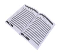 BESTonZON Monthly Bill Pay Organizer Household Budgeting Book 11.22x8.27x0.28in Paper Comprehensive Bill Tracking Checklist Format Financial Planning for Home Use