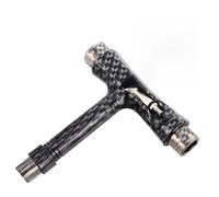 BESTonZON Multi Function Portable Skateboard T Tool Skateboard Accessory with Removable Screwdriver Allen Wrench for Skate Park Repairs Adjustments