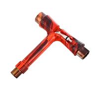 BESTonZON Multi Function Skateboard T Tool Wrench Accessory Portable Repair Tool with Removable Screwdriver for Skateboard Adjustments and Tightening