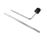BESTonZON Multi-functional Cymbal Bracket Mount with Extra-long Pole Zinc Alloy Clamp for Cymbal Stand, for Performance Needs and Music Instrument Parts Accessories
