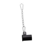 BESTonZON Multifunction T Bar Row Attachment with Chain for Fitness Gym Cable Machine Thick Steel Sleeve Prevents Bar Damage Easy to Install for Bent Over Row Exercise