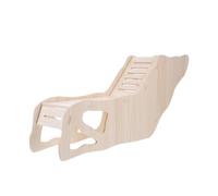 BESTonZON Multifunctional Animal Wooden House with Climbing Ladder for Hamsters and Guinea Pigs Decorative Hideout for Rats and Rabbits Engaging Habitat Accessory