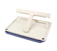 BESTonZON Music Stand Folding Book Holder Reading Frame for Desk Abs Material Book Support Fixed Arms Adjustable Clamp