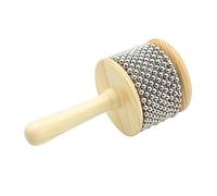 BESTonZON Musical Instruments for Boys and Girls Dia Wooden Cabasa Preschool Percussion Rattle for Music Therapy