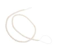 BESTonZON Natural Freshwater Small Pearl Beads 3-4Mm Round Loose Tiny White Pearls for DIY Necklace Bracelet Jewelry Making Supplies
