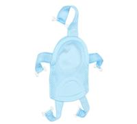BESTonZON Non-Slip Bath Mat Mesh Support Net Boy Girl Newborn Tub Seat Cushion for Home Bathroom Shower Bath Sponge Newborns
