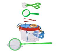 BESTonZON Observation Kit with Magnifying Box for Outdoor Exploration Science Educational for Boys and Insect Catcher for Collecting and Learning About Butterflies Dragonflies and More