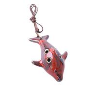 BESTonZON Ocarina Ceramic Alto C Flute Portable Musical Instrument for Learners Plays Classic Whistle Music Random Color