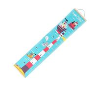 BESTonZON Oil Canvas Wall Hanging Growth Chart Boys and Girls Height Chart Ruler for Growth Monitoring Lighthouse