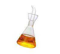 BESTonZON Oil Pourer Cruet Glass Glasss Dispenser Bottles Clear Container for Kitchen Home Cooking Clear 125ml Pourer Oil Olive Glass Containers
