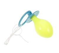 BESTonZON Oversized Blue Pacifier Prop for Halloween Party Cosplay Reusable Jumbo Pacifier Model for Costume and Carnival Funny Photo Prop Suitable for Masquerade and Birthday Celebrations