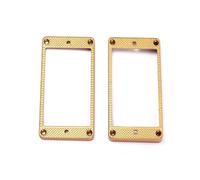 BESTonZON Pair Humbucker Cover Plate The Rings Pickup Frames Humbucker Pickups Bronze Humbucker Rings Neck Pickup Sunbronze Curved Pickups D Ring Pickup Truck Accessories Guitar Pickup Ring