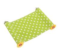 BESTonZON Parakeet Bird Hammock Bed with Screw-On Attachment, Small Soft Hanging Nest for Budgies and Parrots, Cotton Material Cage Accessory Suitable for Bird Sleeping and Resting