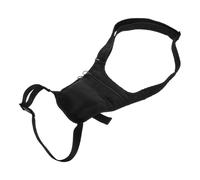 BESTonZON Passport Holder Wallet Travel Waist Pack Hidden Money Pouch Lightweight Black Crossbody Bag for Men and Women Outdoors