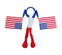 BESTonZON Patriotic Independence Day Headband Flag Headband Independence Day Hair Accessory Unique Design Lightweight Cloth Portable Enhancing Fan Engagement Football Celebrations Party