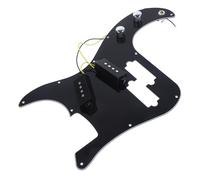 BESTonZON Pb Bass Pickguard for Ply Prewired Loaded Pickup Protects from Scratch Sss Design