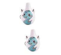 BESTonZON Pcs Ceramic Ocarina Flute Snake Pattern Decorative Music Instrument Portable Desktop Ornament Ergonomic Design for