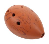 BESTonZON Pear Shape Xun Pottery Musical Instrument for Boys and Girls and Adults Vintage Design and Safe