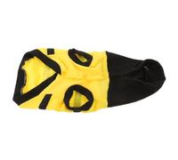 BESTonZON Pet Bee Cosplay Costume for Dogs and Cats Yellow Black Four Legged One Piece Outfit S for Pets Comfortable Easy to Wear for Outdoor Activities and Photo Sessions