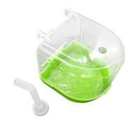 BESTonZON Pet Bird Bath Tub with Water Injector PVC Parrot Bathing Basin for Small Birds for Sparrows and Parrots for Garden Use