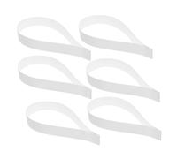 BESTonZON Pet Snare Drum Wire Straps 6pcs 25cm x 1.5cm Sturdy Mounting Straps for Snare Drum Replacement and Installation Random Color