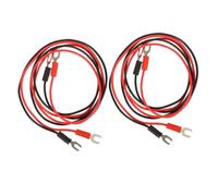 BESTonZON Phonograph Turntable Ground Cable 4Pcs Copper Test Leads with PVC Insulation for Eliminating Buzzing Hum and Stopping Noise in Vinyl Record Player Setups